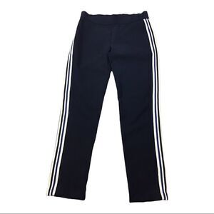 ROQA Designed In Germany Navy Side Stripe Knit Skinny Pants Size Small
